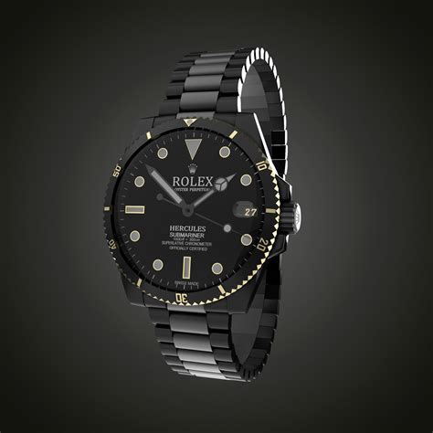 Rolex watches 3d models